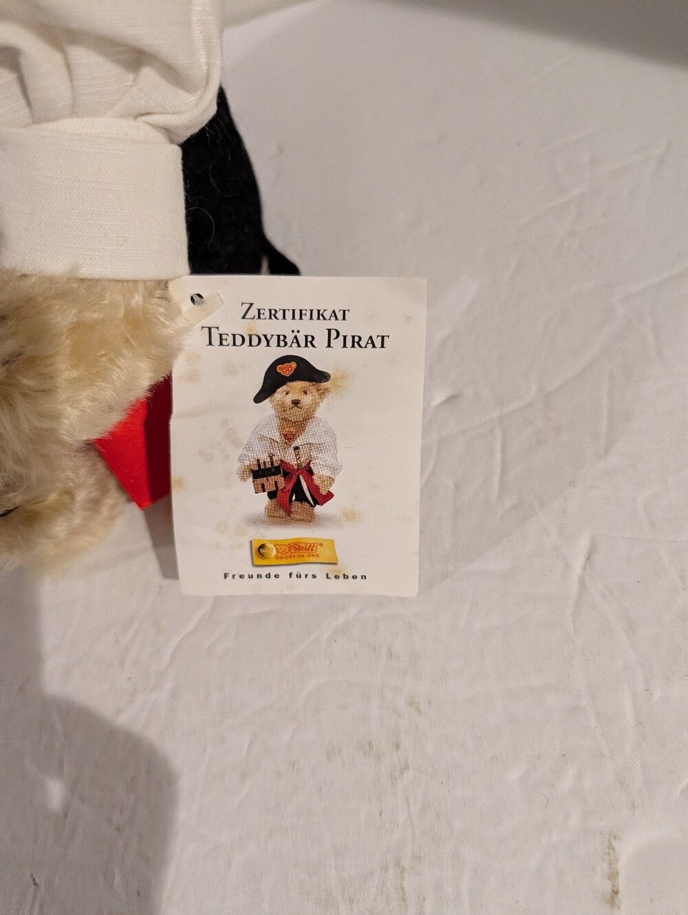 1997 Steiff Pirate Teddy Bear EAN655371 Limited Edition - Picture 5 of 10